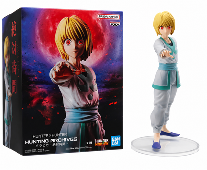 Banpresto Hunter × Hunter Hunting Archives Kurapika (Emperor Time) Figure with Acrylic Display Sign – Bandai Spirits
