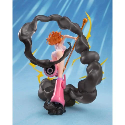 One Piece The Future Island Egghead Version Nami Lightning Blast Extra Battle FiguartsZero Statue. One Piece Bandai Tamashii Nations  Action Figures. Item: BLFBAS66901