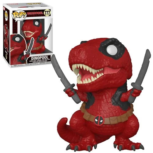 Deadpool 30th Anniversary Dinopool Funko Pop! Viny Figure #777