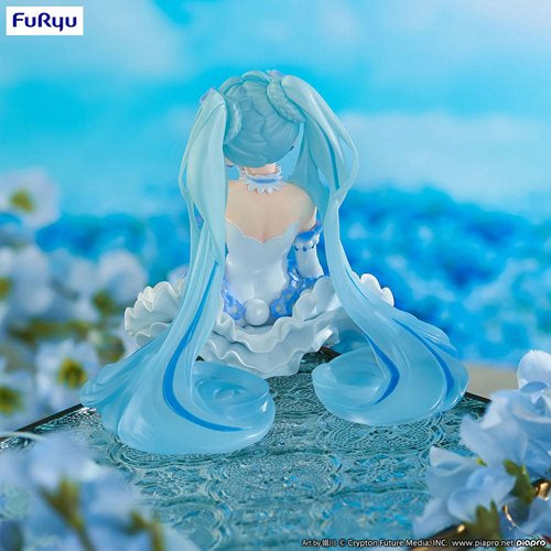 Vocaloid Hatsune Miku Flower Fairy Nemophila Noodle Stopper Statue- ReRun. Vocaloid Furyu Statues and Busts. Item Number: UTCFR40595