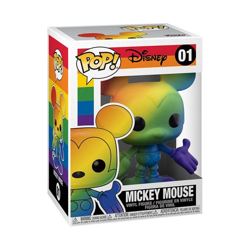 Mickey Mouse Pride 2021 Rainbow Funko Pop! Vinyl Figure #01