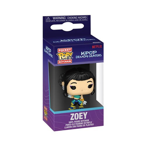 KPop Demon Hunters Zoey Funko Pocket Pop! Key Chain
KPop Demon Hunters Funko Key Chains
Item Number: FU95688WNK