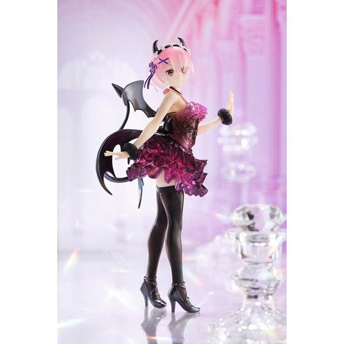 Re:Zero Starting Life in Another World Ram Clear & Dressy Special Color Version Espresto Statue. Item Number: SAN89696