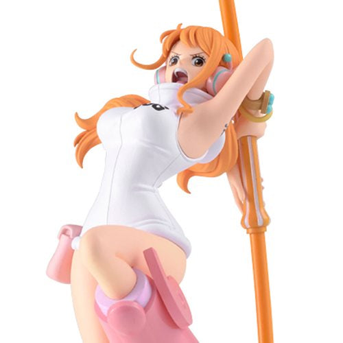 One Piece Nami Battle Record Collection Statue. Item Number: SAN28591