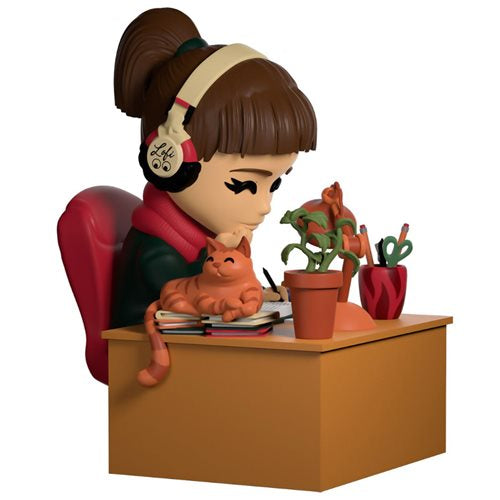 Music Collection Lofi Girl 12-Inch Vinyl Figure.