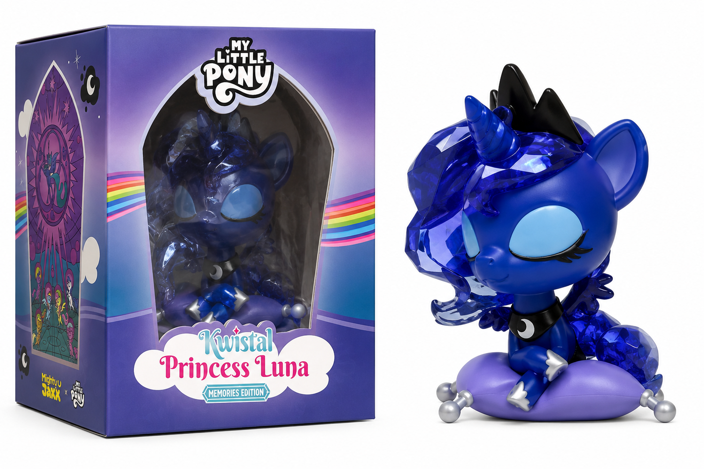 My Little Pony x Kwistal Princess Luna Memories Edition Vinyl Figure
Mighty Jaxx My Little Pony Vinyl Figures
Item Number: MJ77771WNK