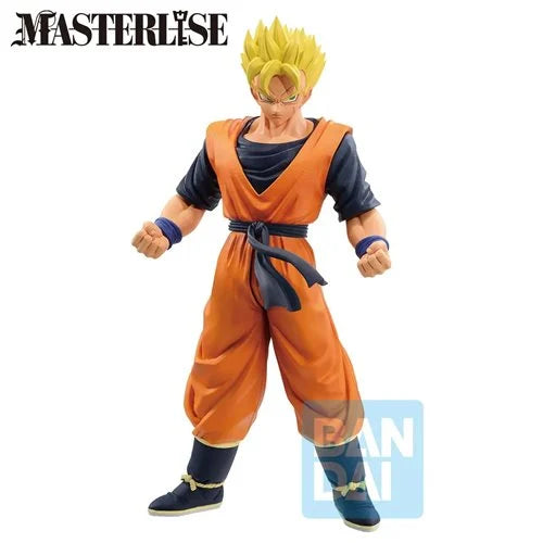 Dragon Ball Z Future Son Gohan Dueling to the Future Masterlise Ichibansho Statue. Item Number: BLFBAS65931