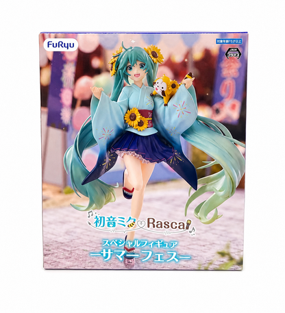FuRyu Hatsune Miku × Rascal Special Figure – Summer Festival Ver. Prize Figure (Official)