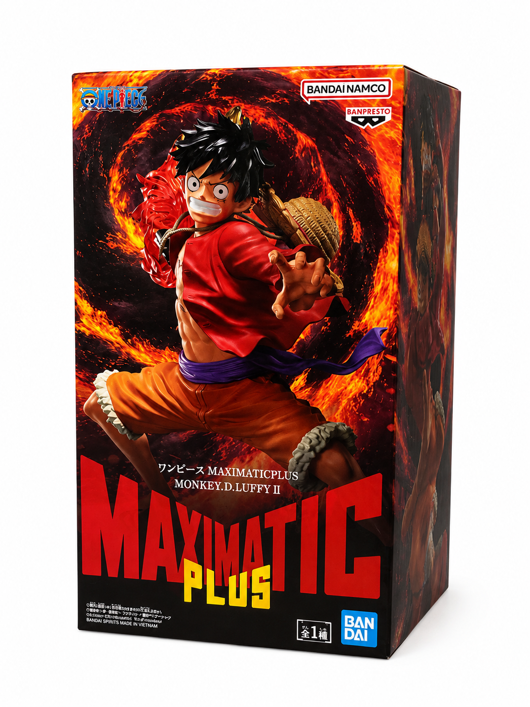 Banpresto One Piece MAXIMATIC PLUS Monkey D. Luffy II Figure – Official Bandai Namco