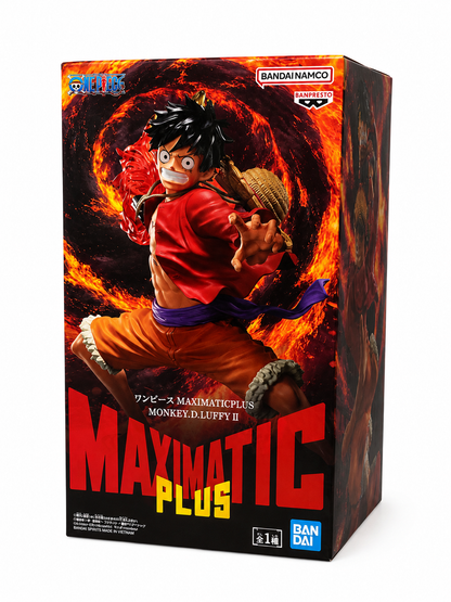 Banpresto One Piece MAXIMATIC PLUS Monkey D. Luffy II Figure – Official Bandai Namco