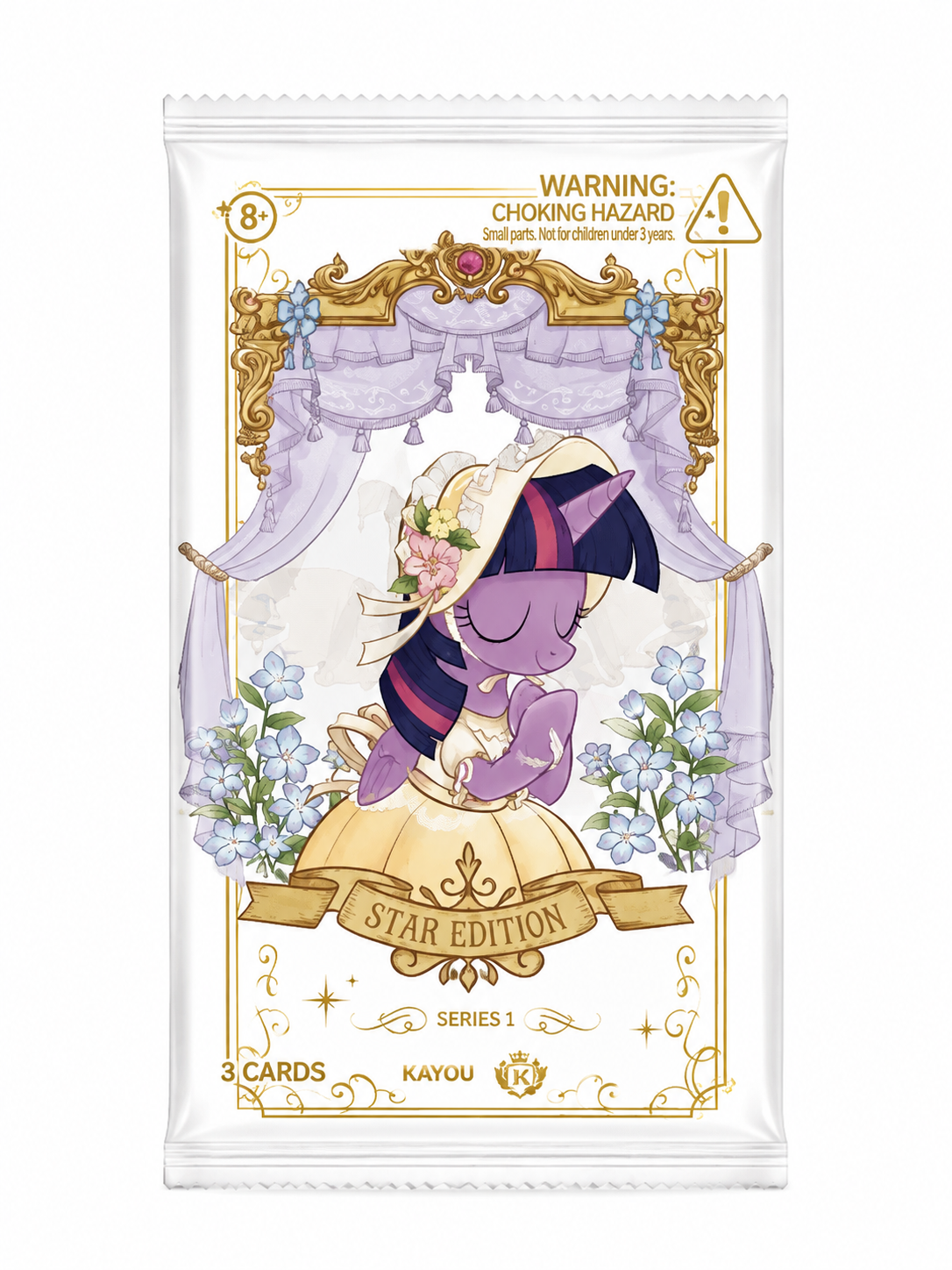 Kayou My Little Pony Friendship Eternal Star Edition Series 1 Mini Box – 3 Cards per Box
