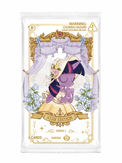 Kayou My Little Pony Friendship Eternal Star Edition Series 1 Mini Box – 3 Cards per Box
