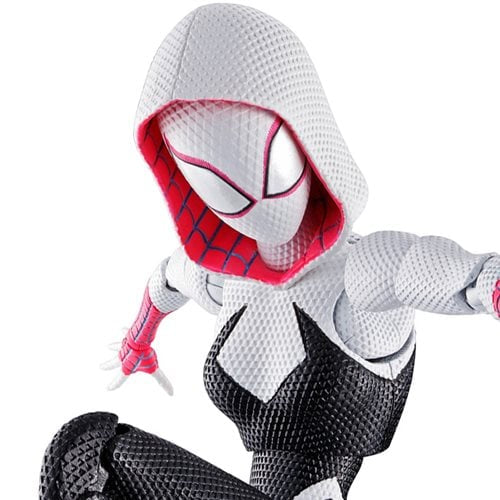 Spider-Man: Across the Spider-Verse Spider-Gwen S.H.Figuarts Action Figure. Item Number: BLFBAS63988