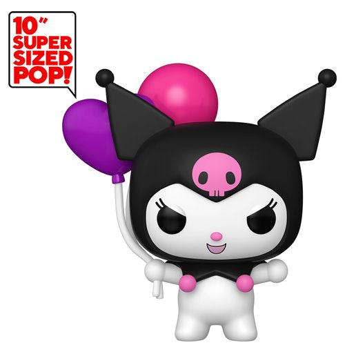 Hello Kitty and Friends Kuromi Jumbo 10-Inch Funko Pop! Vinyl Figure #158:

Gather your friends and welcome Kuromi with Balloons to your Hello Kitty and Friends sqaud! This adorable Kuromi is sure to add a dash of fun to your Sanrio Funko Pop! collection!
