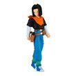Dragon Ball Z Android 17 Solid Edge Works Statue. Item Number: SAN89555