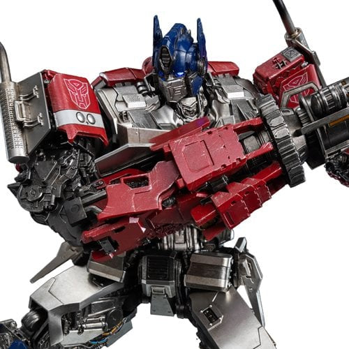 Transformers: Rise of the Beasts Optimus Prime DLX Action Figure. Item Number: TH3Z0432W