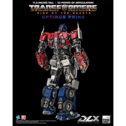 Transformers: Rise of the Beasts Optimus Prime DLX Action Figure. Item Number: TH3Z0432W