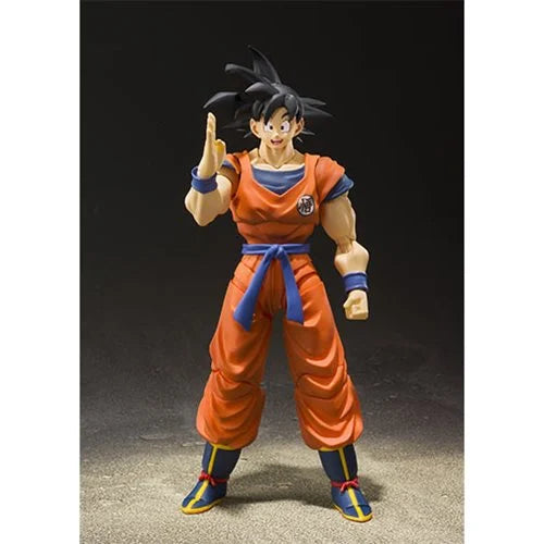 Dragon Ball Z Son Goku A Saiyan Raised On Earth S.H.Figuarts Action Figure - Reissue. Item Number: BLFBAS55540W