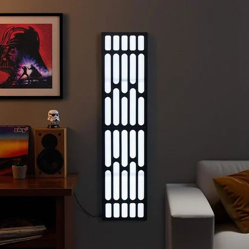 Star Wars Death Star Wall Panel Light with Color Change and Music Reactive Modes. Item Number: PP13141SWw