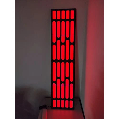 Star Wars Death Star Wall Panel Light with Color Change and Music Reactive Modes. Item Number: PP13141SWw