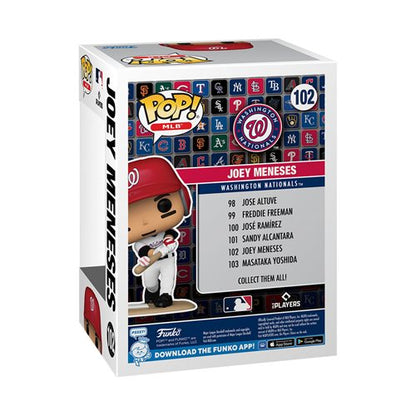 MLB Washington Nationals Joey Meneses Funko Pop! Vinyl Figure #102
MLB Funko Vinyl Figures
