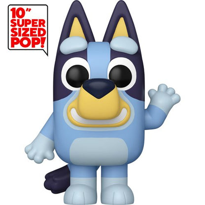 Bluey Waving Jumbo 10-Inch Funko Pop! Vinyl Figure #2384 - Specialty
Bluey Funko Vinyl Figures