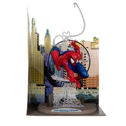 Marvel Spider-Man The Amazing Spider-Man #301 1:6th Scale Posed Figure with Scene and Comic. Item Number: MF14771w
