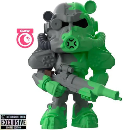 Fallout Collection T-60 Power Armor Radioactive Waste Glow-In-The-Dark Vinyl Figure #4 - Entertainment Earth Exclusive.
