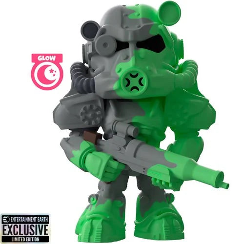 Fallout Collection T-60 Power Armor Radioactive Waste Glow-In-The-Dark Vinyl Figure #4 - Entertainment Earth Exclusive.