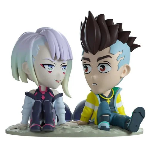 Cyberpunk: Edge Runners Collection Lucy And David Vinyl Figure 2-Pack #7
Cyberpunk Edgerunners Youtooz Vinyl Figures and Banks. Item Number: YT82342