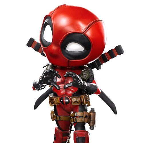 Deadpool MiniCo Vinyl Figure
Deadpool Iron Studios Vinyl Figures and Banks. Item Number: RN2964