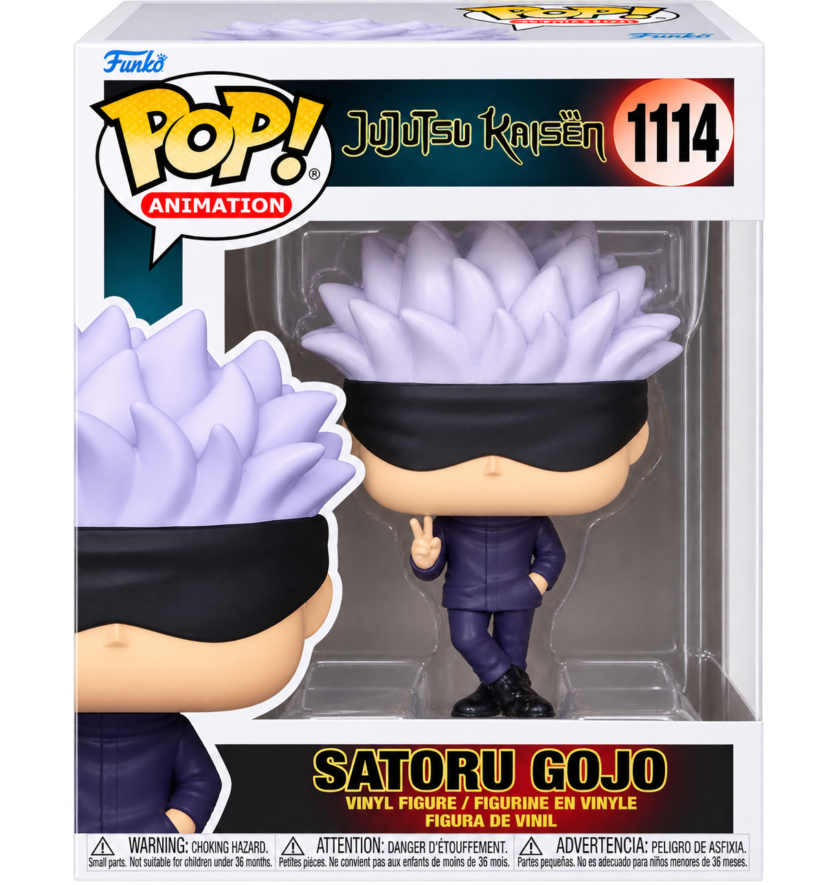 Jujutsu Kaisen Satoru Gojo Funko Pop! Vinyl Figure #1114