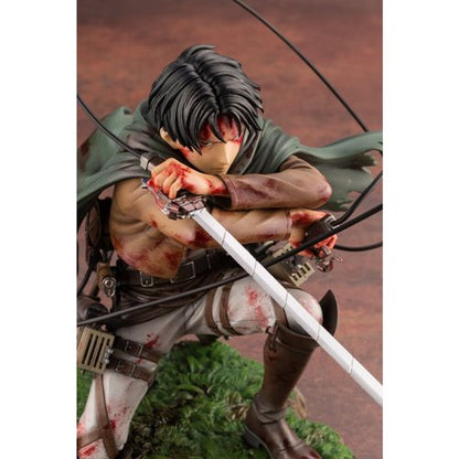 Attack on Titan Levi Fortitude Version ARTFX J 1:7 Scale Statue
Attack on Titan Kotobukiya Statues and Busts. Item Number: KTPP875