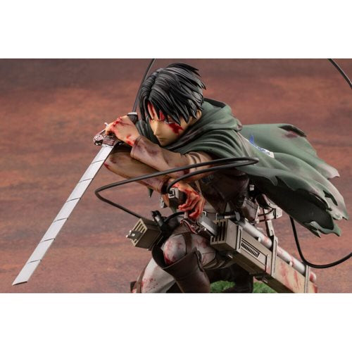 Attack on Titan Levi Fortitude Version ARTFX J 1:7 Scale Statue
Attack on Titan Kotobukiya Statues and Busts. Item Number: KTPP875