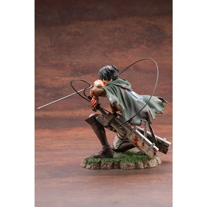 Attack on Titan Levi Fortitude Version ARTFX J 1:7 Scale Statue
Attack on Titan Kotobukiya Statues and Busts. Item Number: KTPP875
