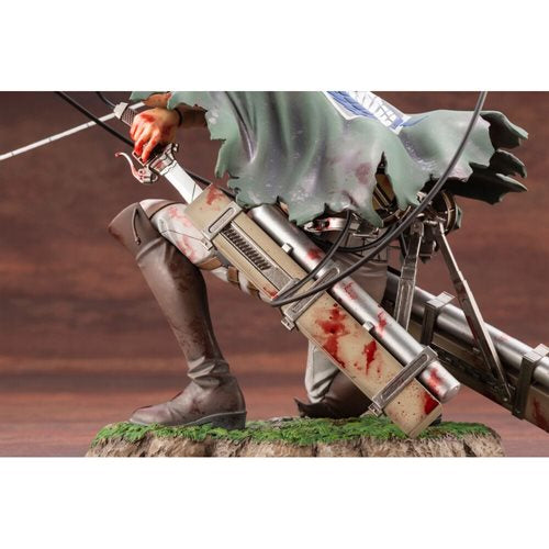 Attack on Titan Levi Fortitude Version ARTFX J 1:7 Scale Statue
Attack on Titan Kotobukiya Statues and Busts. Item Number: KTPP875