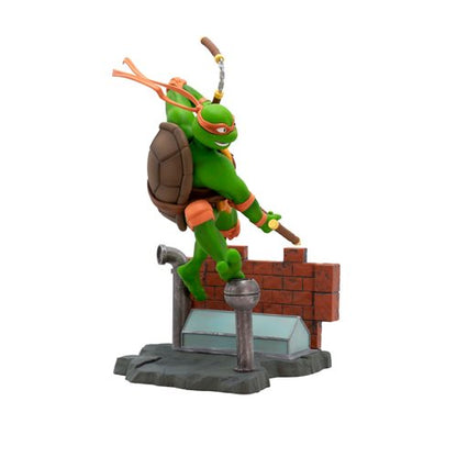 Teenage Mutant Ninja Turtle Michelangelo Super Figure Collection 1:10 Scale Figurine
Teenage Mutant Ninja Turtles Abysse America Statues and Busts. Item Number: ABYFIG096