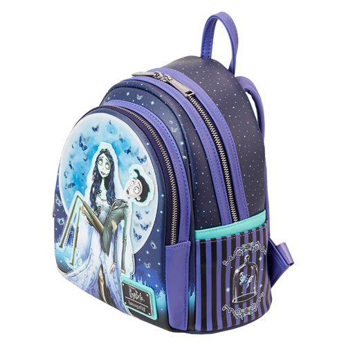 Corpse Bride Moon Lenticular Mini-Backpack
Corpse Bride Loungefly Backpacks
Item Number: LFWBBK0017WNK1
