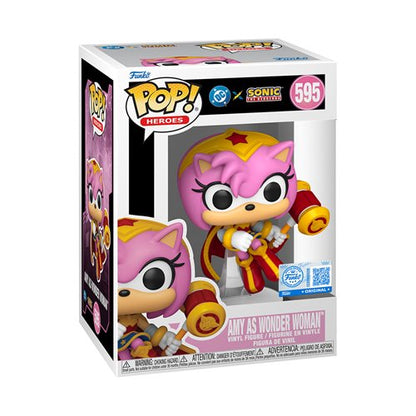 Justice League x Sonic the Hedgehog Amy as Wonder Woman Funko Pop! Vinyl Figure #595
Justice League Funko Vinyl Figure