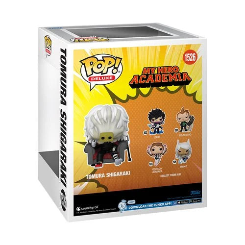 My Hero Academia Tomura Shigaraki In Chair Deluxe Funko Pop! Vinyl Figure #1526
My Hero Academia Funko Vinyl Figures
Item Number: FU75561WNK1