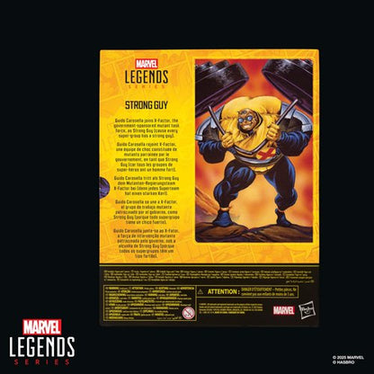 X-Factor Marvel Legends Strong Guy 6-Inch Action Figure
X-Men Hasbro Action Figures

Item Number: HSG1869
