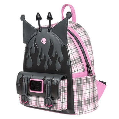 Sanrio Kuromi Flames and Plaid Mini-Backpack - Entertainment Earth Exclusive
Sanrio Loungefly Exclusives Backpacks. Item Number: LFSANBK0593EE