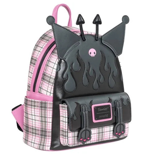 Sanrio Kuromi Flames and Plaid Mini-Backpack - Entertainment Earth Exclusive
Sanrio Loungefly Exclusives Backpacks. Item Number: LFSANBK0593EE