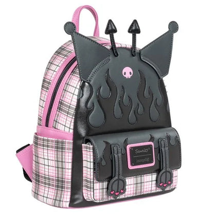 Sanrio Kuromi Flames and Plaid Mini-Backpack - Entertainment Earth Exclusive
Sanrio Loungefly Exclusives Backpacks. Item Number: LFSANBK0593EE
