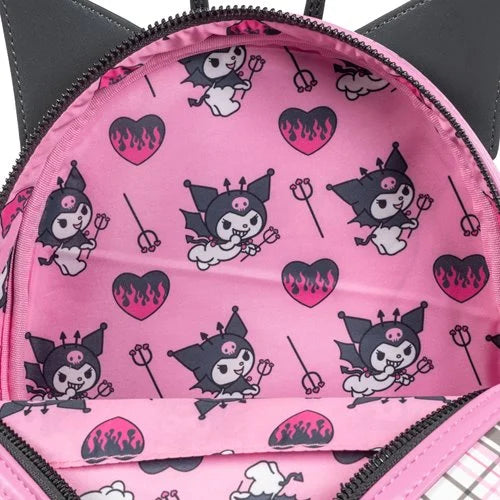 Sanrio Kuromi Flames and Plaid Mini-Backpack - Entertainment Earth Exclusive
Sanrio Loungefly Exclusives Backpacks. Item Number: LFSANBK0593EE