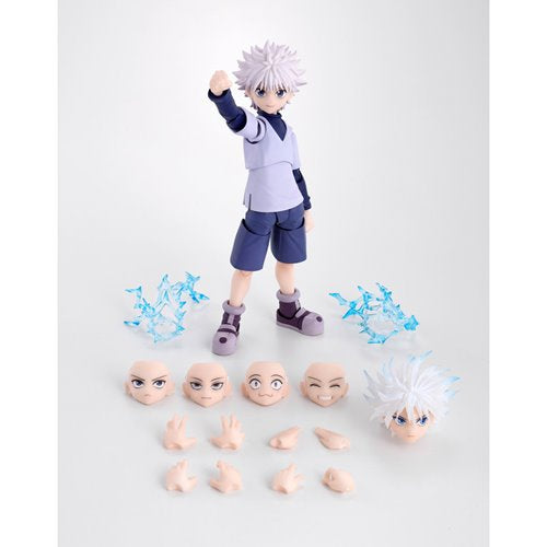 Hunter x Hunter Killua S.H.Figuarts Action Figure
Hunter x Hunter Bandai Tamashii Nations Action Figures. Item Number: BLFBAS67372