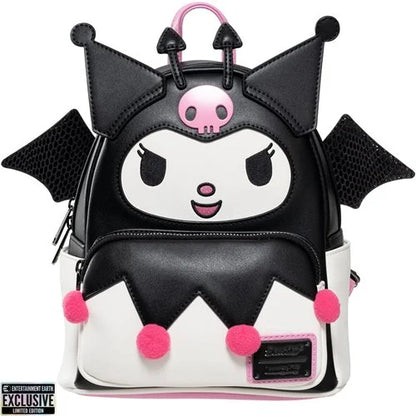 Sanrio Kuromi Devilish Winged Mini-Backpack - Entertainment Earth Exclusive
Sanrio Loungefly Exclusives Backpacks. Item Number: LFSANBK0594EE