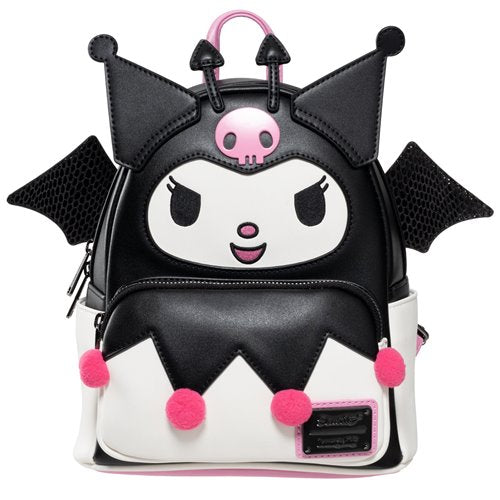 Sanrio Kuromi Devilish Winged Mini-Backpack - Entertainment Earth Exclusive
Sanrio Loungefly Exclusives Backpacks. Item Number: LFSANBK0594EE