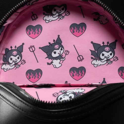 Sanrio Kuromi Devilish Winged Mini-Backpack - Entertainment Earth Exclusive
Sanrio Loungefly Exclusives Backpacks. Item Number: LFSANBK0594EE
