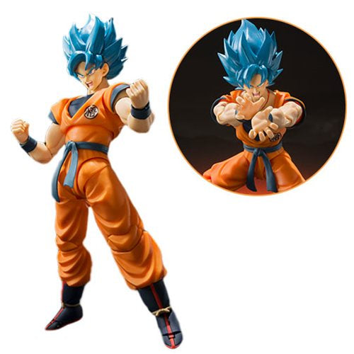 Dragon Ball Super Super Saiyan God Super Saiyan Goku SH Figuarts Action Figure
Dragon Ball Bandai Tamashii Nations Action Figures. Item Number: BLFBAS55700